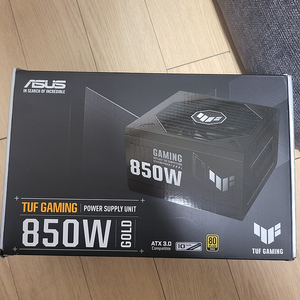 asus TUF GAMEING 850w gold 팝니다.