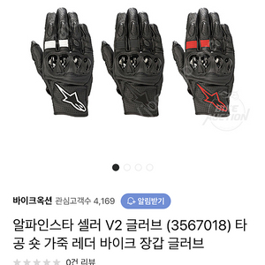 알파인스타 셀러 V2 글러브