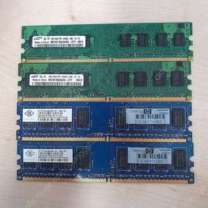 PC용 메모리 팝니다 DDR3, DDR2