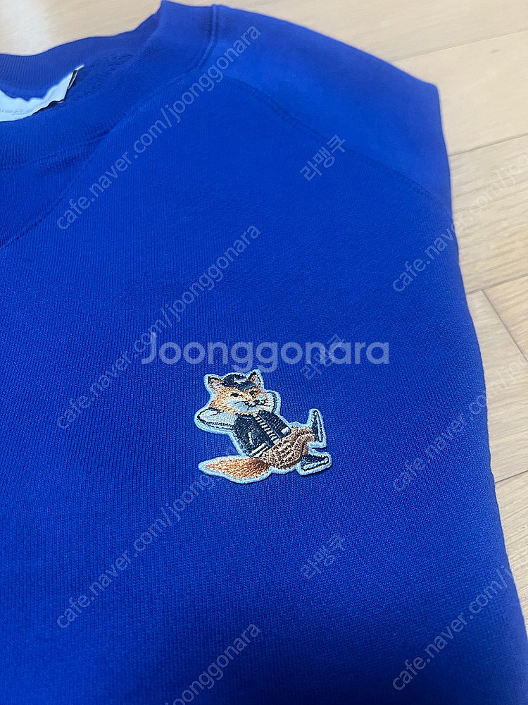 23 S/S 메종키츠네 남성 드레스 폭스 패치 맨투맨 ...--1