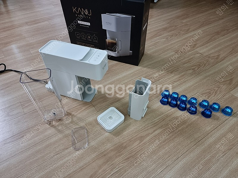 카누 바리스타 브리즈 커피머신 판매합니다.(캡슐,박스포...--3