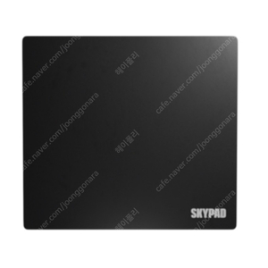 텍스트 로고가 있는 SkyPAD Glass 3.0 XL(400 x 500mm) 게임용 마우스 패드