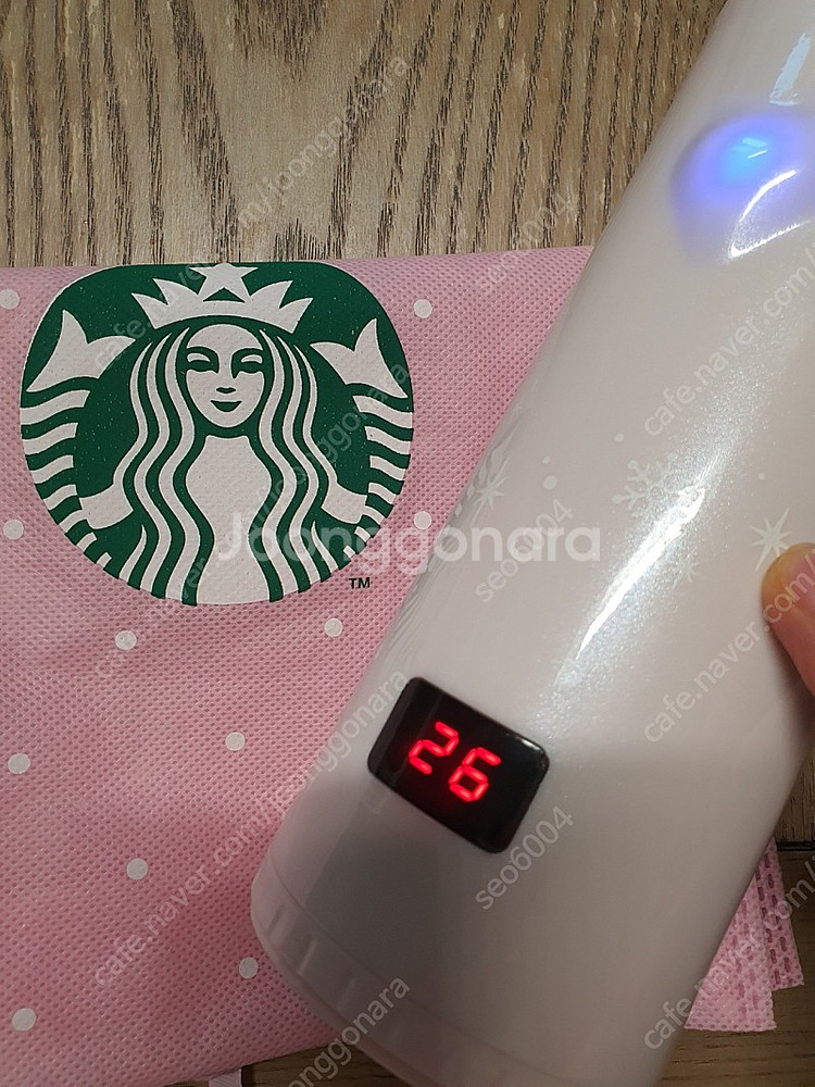 스타벅스 온도 텀블러--0
