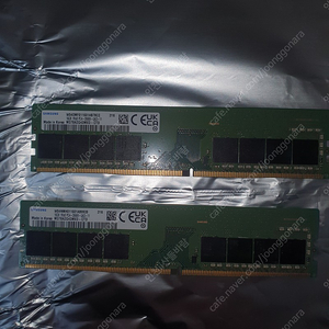 삼성 ddr4- 16g 2장 팝니다.