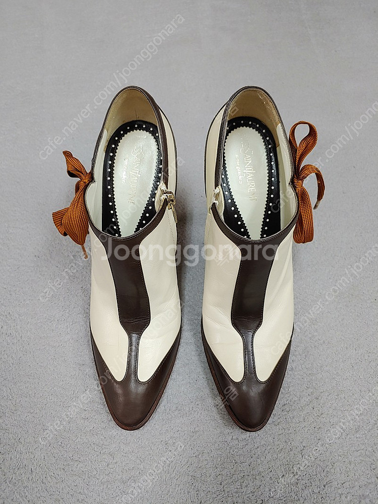 (정품) 생로랑 레이스업 힐 / 디자이너 톰포드 / 샤넬 페라가모 / 38 ( 245 ~ 250)--5