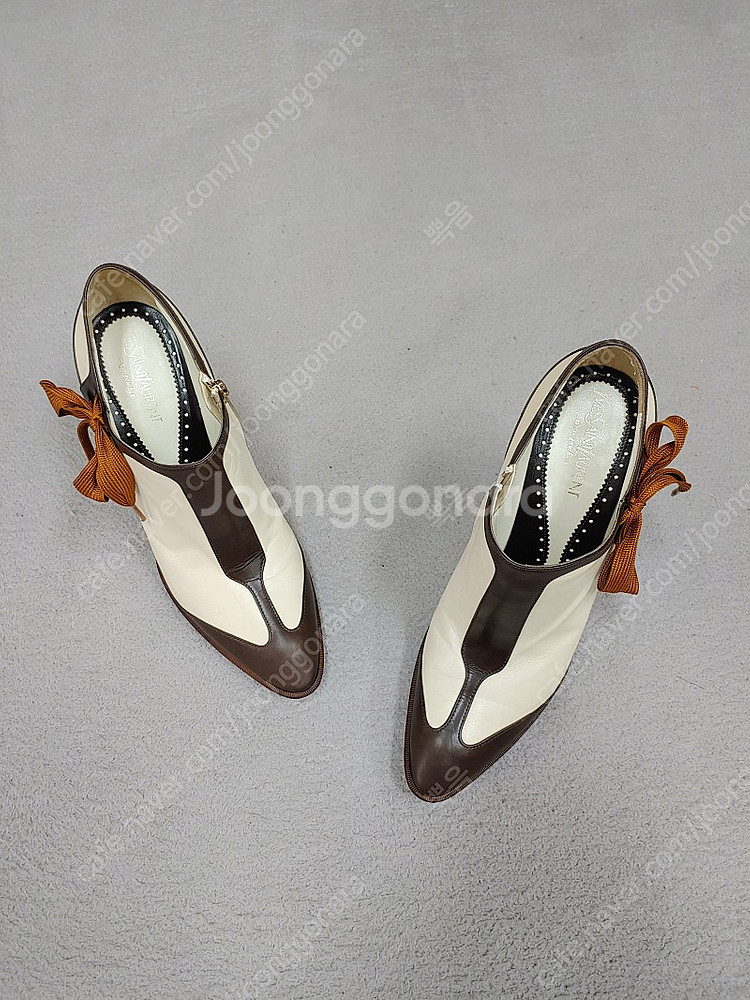 (정품) 생로랑 레이스업 힐 / 디자이너 톰포드 / 샤넬 페라가모 / 38 ( 245 ~ 250)--7