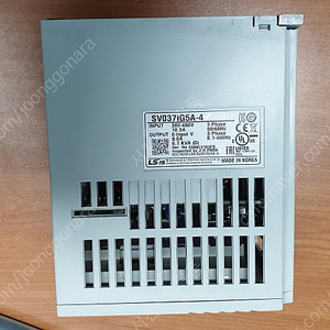 LS 인버터 SV037iG5A-4 , Inverter , LS산전 , LS ELECTRIC , 3상 380V~480V , 3.7KW(5마력),(5HP)