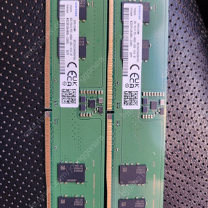 대구) 삼성 램 DDR5 4800 8기가 2개