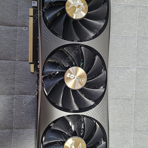 ZOTAC GAMING 지포스RTX 4070TI Trinity OC D6X 12GB 팝니다