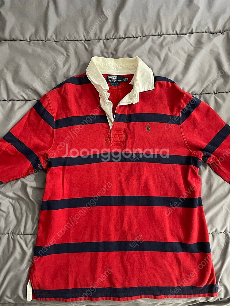 폴로 랄프로렌 검빨 럭비티 (남성 100-105)--1