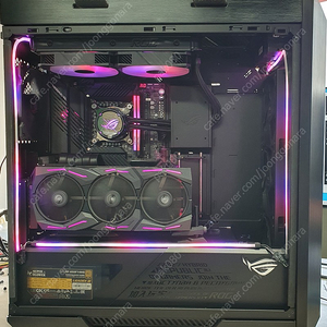 rog 헬리오스 2080TI 10900K 게이밍컴퓨터 인천