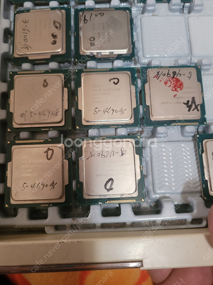 4세대cpu 7100외6100 몇개팝니다--1