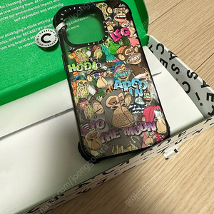 Castify Ape In Coloured Sticker Case 아이폰 14 pro 캐스티파이 케이스 새제품