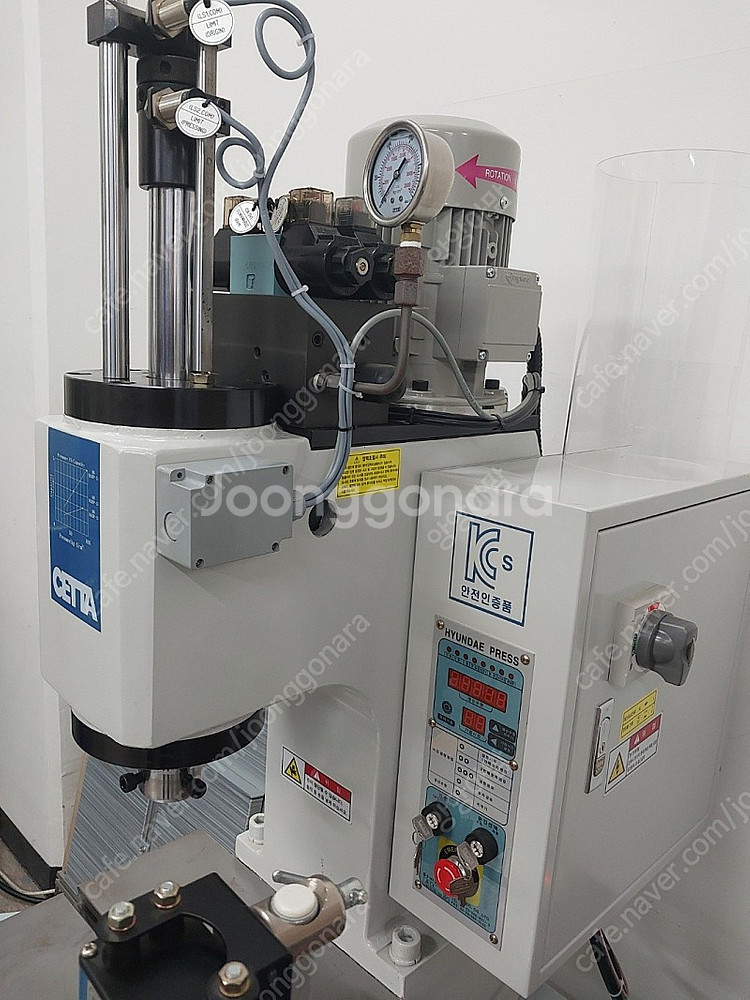 현대기전 유압프레스 CETTA-5 (5톤)--2