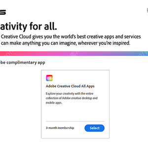 어도비 모든앱 3개월 이용권
