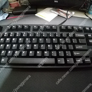 레오폴드 FC750R PD 다크블루 갈축+ 사오파오 GMK 스타일 WOB 블랙 키캡 팝니다