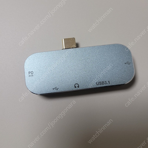 USB-C 허브 (PD, AUX, USB 3.1, USB 2.0, USB-C)