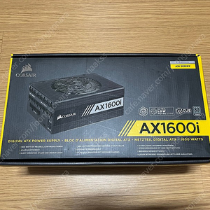 커세어 ax1600i 파워 팝니다. 국내정발제품