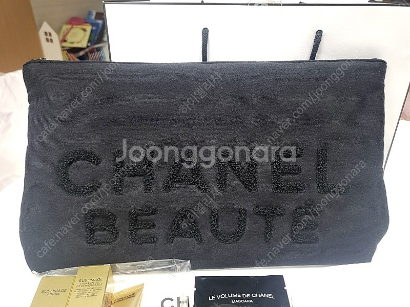 샤넬코스메틱 블랙등급 생일기프트 블랙파우치--0