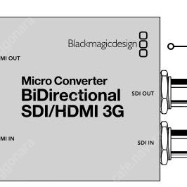 블랙매직디자인 Micro ConverterBiDirectional SDI/HDMI 3G 양방향 컨버터 팝니다.