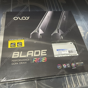 [미개봉] OLOy BLADE RGB 3600 CL14 16G(8GX2) 삼성 B다이램 팝니다