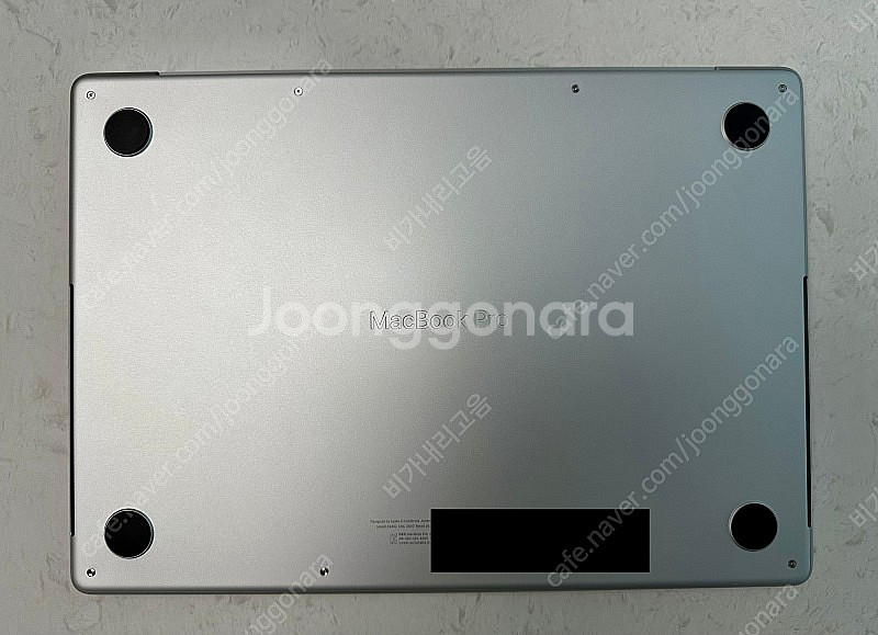 M1프로 맥북프로14인치 실버 영문자판 (애플케어플러스/영문키보드/1테라/애케플/고급형/m1pro)--5