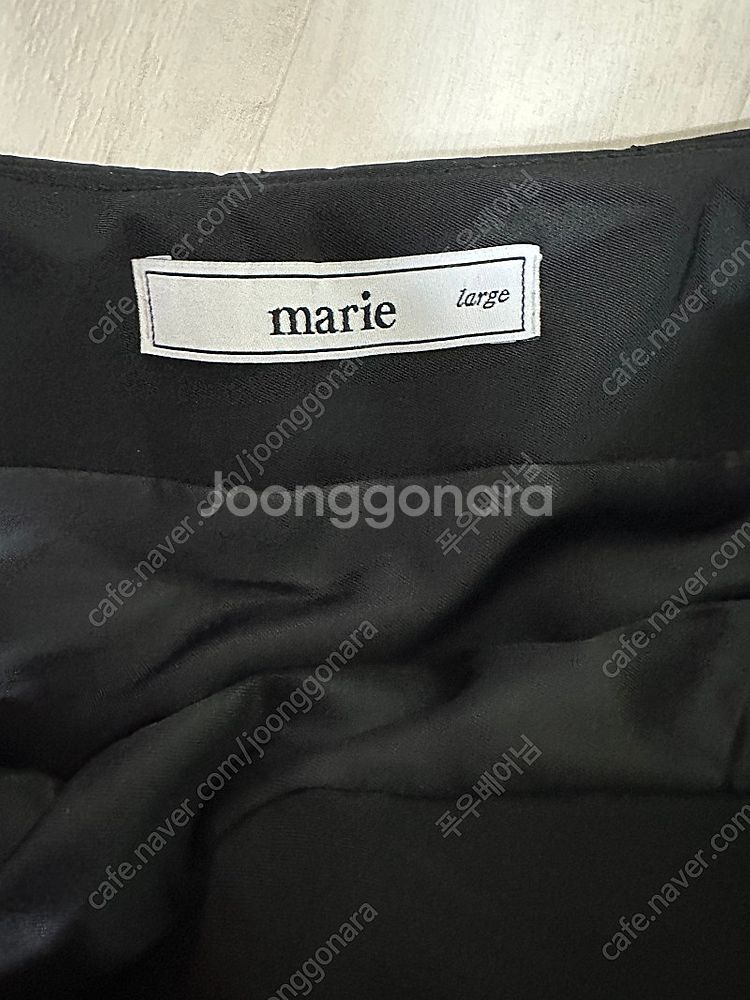 마리마켓 비조스커트 롱 라지 플리츠스커트--2