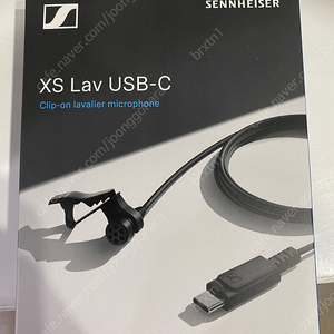 젠하이저 XS LAV USB-C타입 핀마이크 미개봉품 모바일 방송용