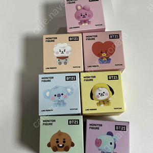 BT21 모니터 피규어