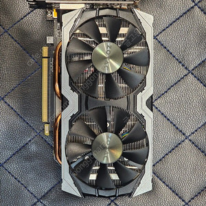 조텍 GTX 1060 6기가 백플레이트 그래픽카드