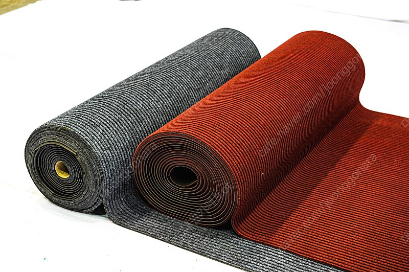 해피매트 (골지매트) 120폭 길이10m 15만원 회색 이미지