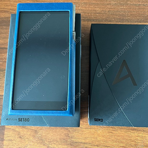 아스텔앤컨 SE180모듈형 DAC MP3 플레이어 256GB + SEM2