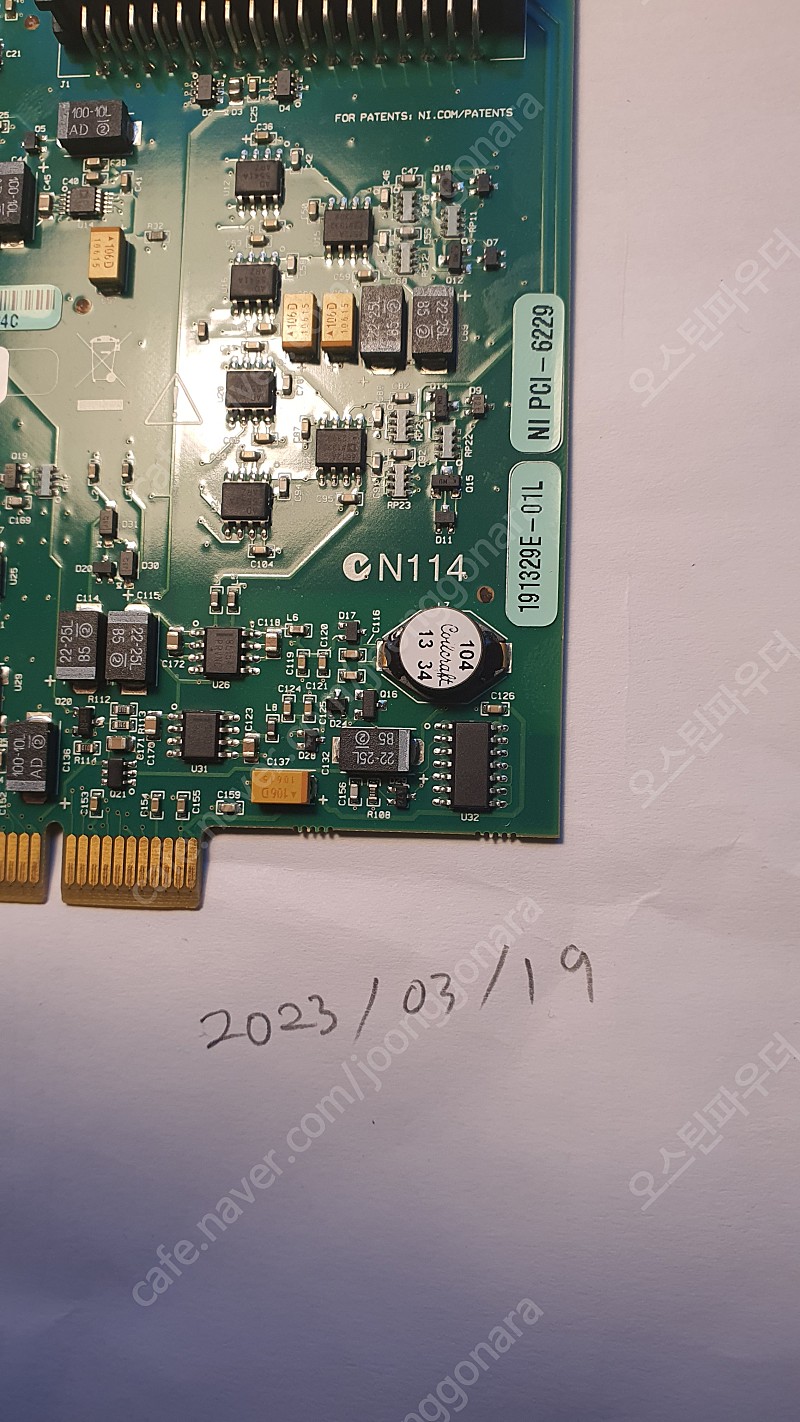 NI PCI 6229 DAQ 보드 팝니다 | 측정공구 | 중고나라