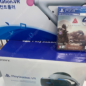 (새상품) PS4/플스4 VR 3번세트 미개봉 + 파포인트 + 슈텅 컨트롤러 팝니다.