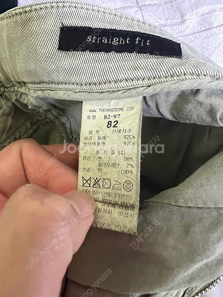타임옴므 스트레이트핏 32(82)사이즈 팝니다.--1
