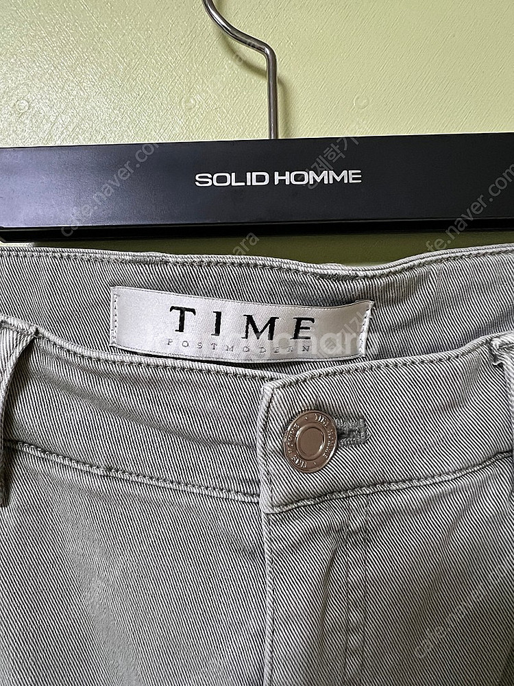 타임옴므 스트레이트핏 32(82)사이즈 팝니다.--2