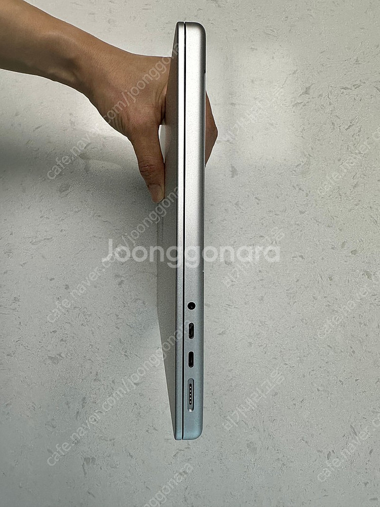 맥북프로14인치 m1프로 애케플 영문자판 실버 (1테라/영문키보드/애플케어플러스)--3