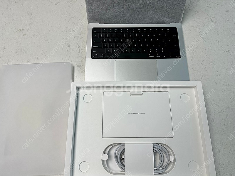맥북프로14인치 m1프로 애케플 영문자판 실버 (1테라/영문키보드/애플케어플러스)--9