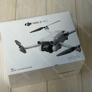 DJI mini 3 pro 미개봉, 플라이모어 킷, nd 필터, care refresh 일괄 판매합니다