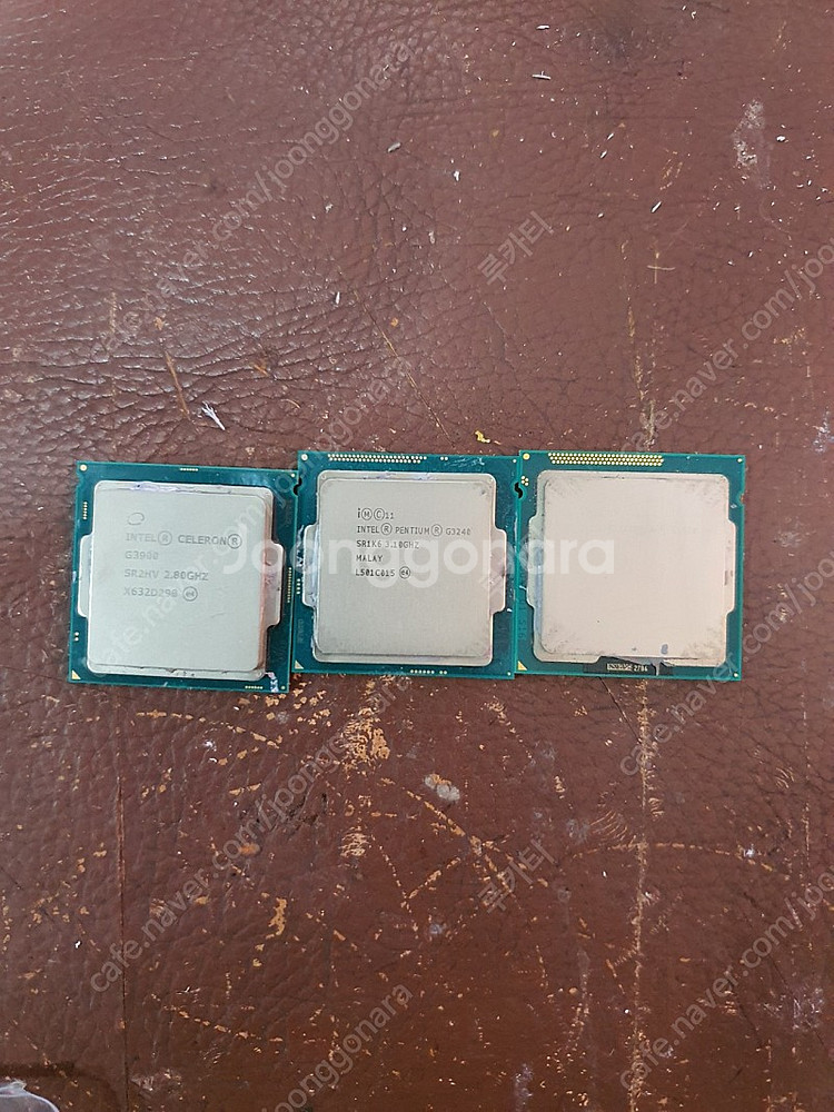 cpu G3900 외 3개. 택포--0