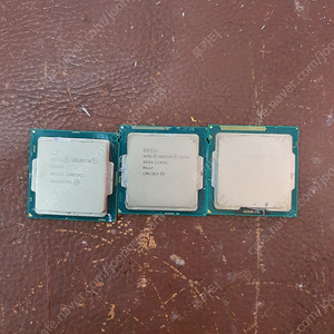 cpu G3900 외 3개. 택포