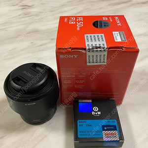 SONY FE 50mm f1.8 렌즈 (SEL50F1.8F) & B+W 필터 -> 가격인하 23만원