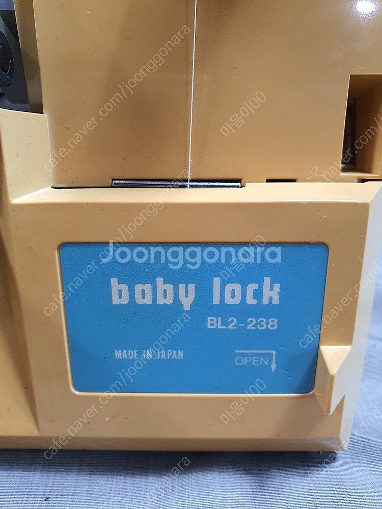 주키JUKI베이비록오버록미싱 일본생산--1