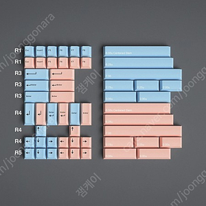 [미사용] [GMK] Peach n Cream lite, Mr Sleeves, Gregory , Serika , Hanami Dango , Striker / GMK 피치앤크림라이트