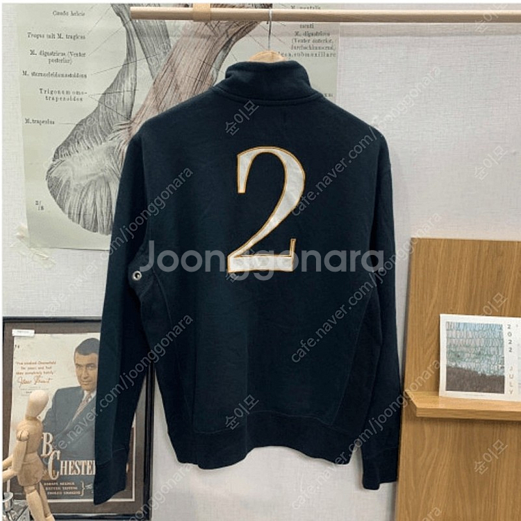 폴로 랄프로렌 블랙와치 자수 반집업 맨투맨 스웻셔츠 L (hp710)--6