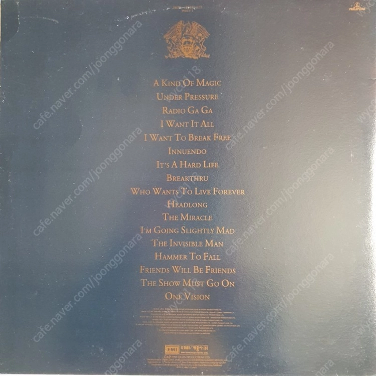 QUEEN GREATEST HITS II 2LP(GF.프로모션용) 이미지