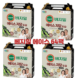 베지밀 에이스 저당 검은콩 두유 64팩_ 29,000