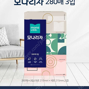 각티슈) 모나리자 각티슈(고급) 24팩_ 28,000원