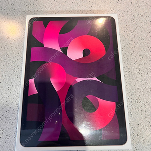 새상품 아이패드 5세대 핑크 64기가 와이파이 비닐조차 안뜯은 새상품