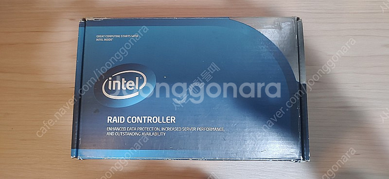 펌웨어된 인텔 레이드카드 6G 8포트 판매합니다.--1